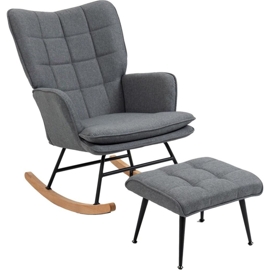 Fauteuil a Bascule Design Moderne et Fonctionnel
