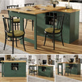 Table d'Ordinateur / Bureau en MDF, Finition Marron Cafe