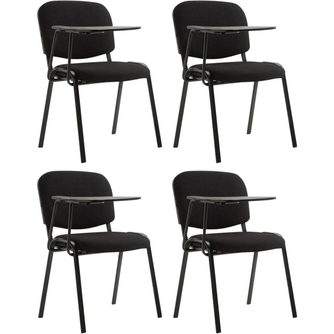 Chaise en Polyester, Finition Noir