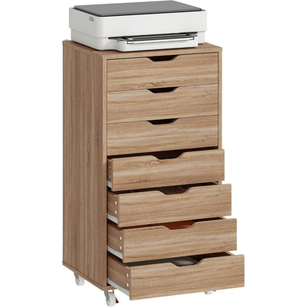 Dotee de sept tiroirs genereux – Bureau