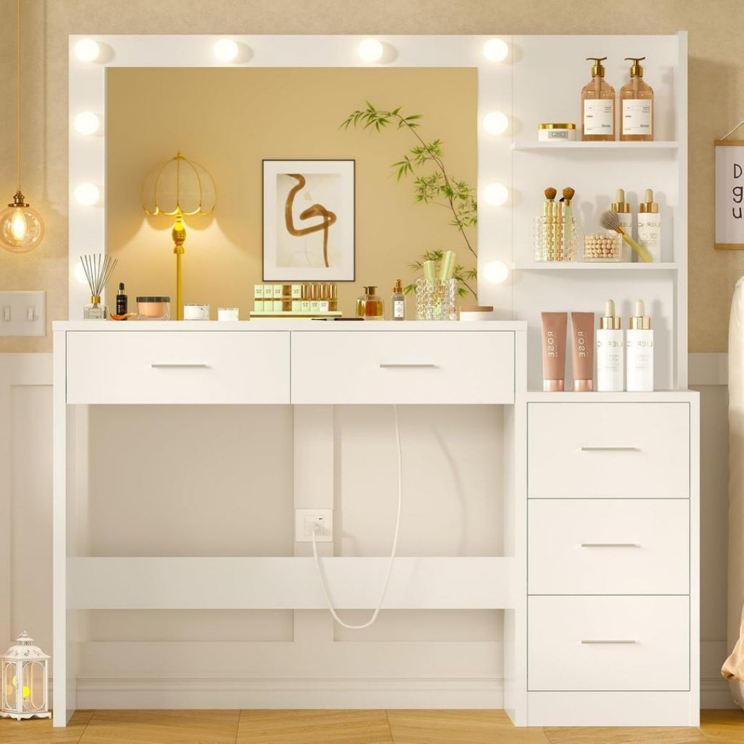 Table d'Appoint en Panneau de Particules