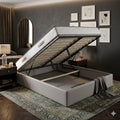 Lit Coffre avec Rangement Design Moderne et Confortable
