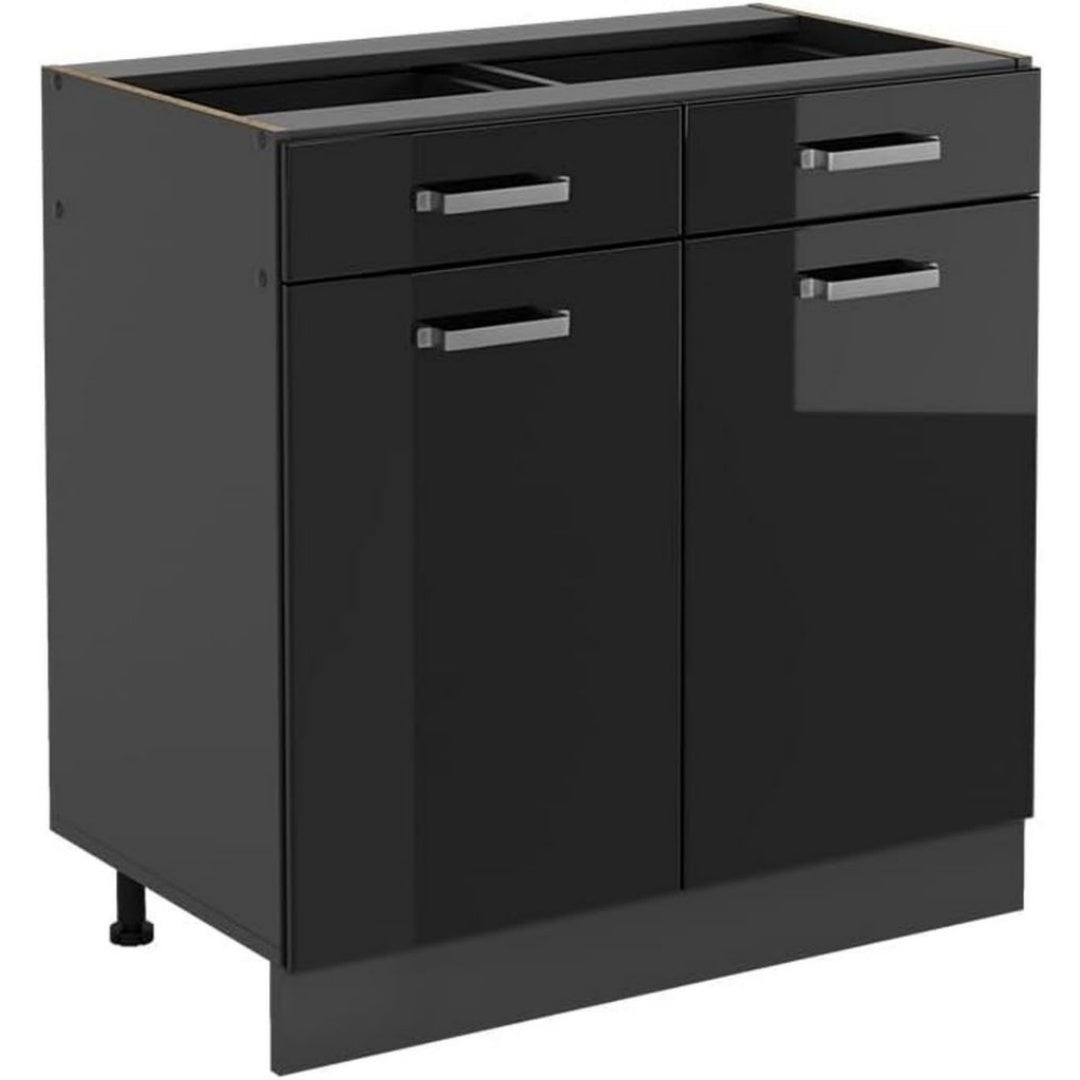 Meuble Bas de Cuisine Style Contemporain et Robuste