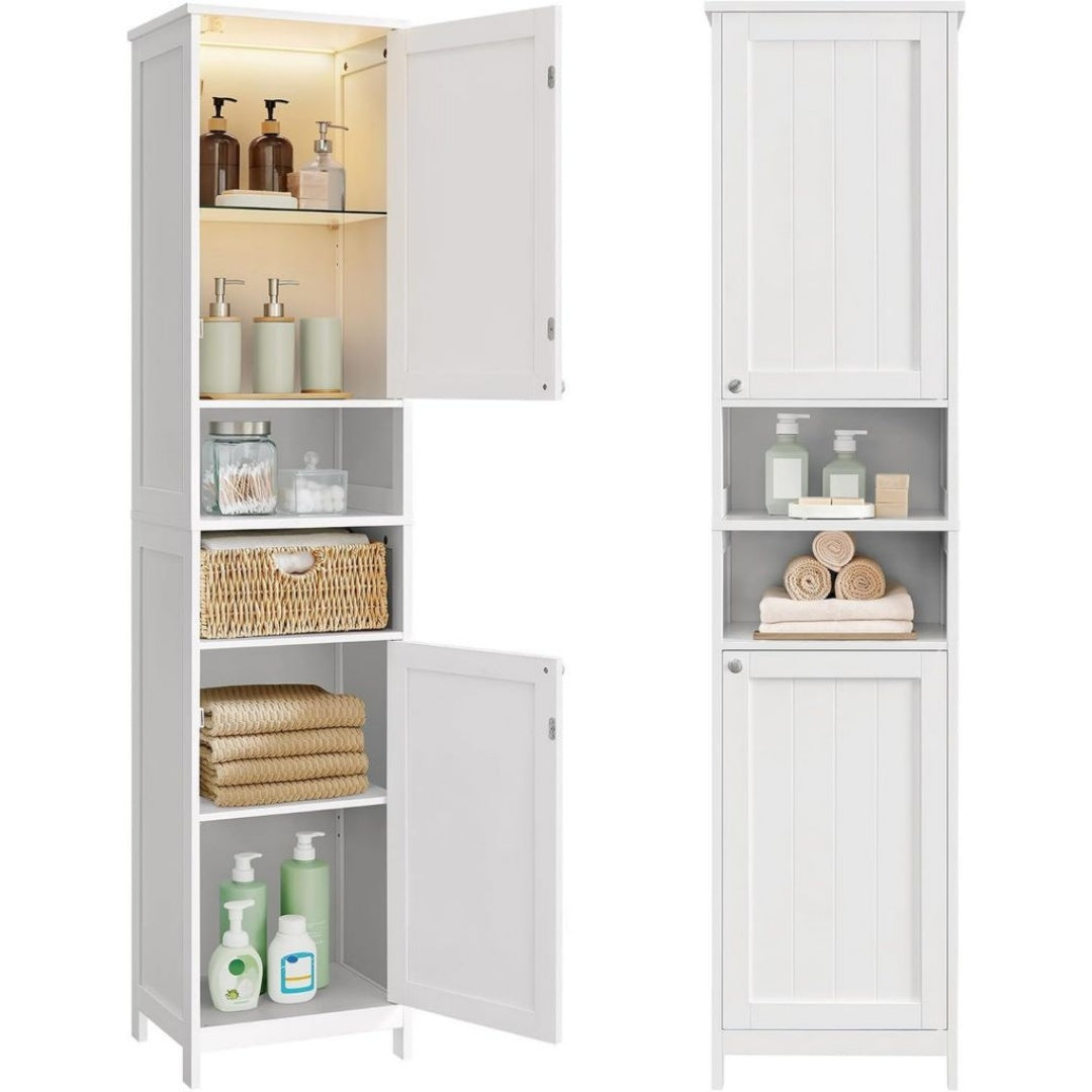 etagere 30 x 40 x 170 cm, MDF Blanc