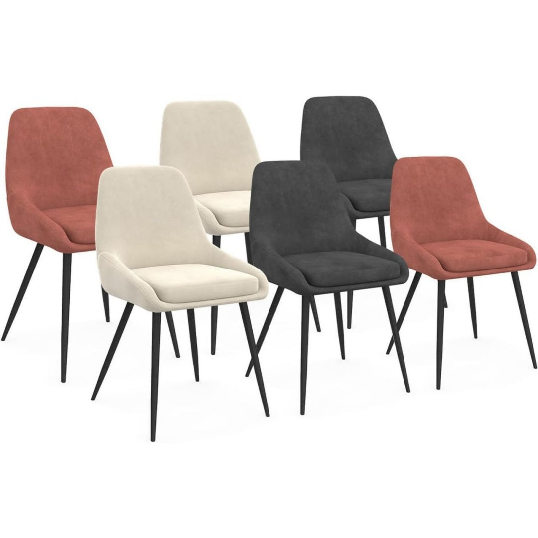 Chaise en Metal de Couleur Noir