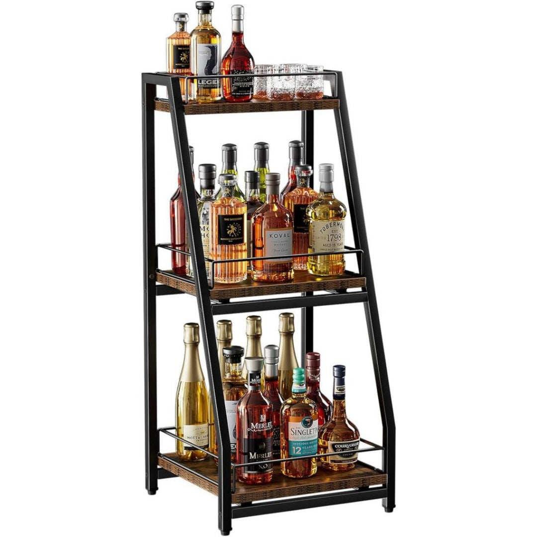 Meuble en Bois Massif, Finition Marron Cafe